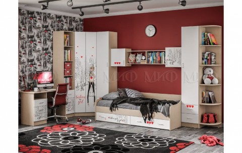 Модульная детская Вега NEW Girl