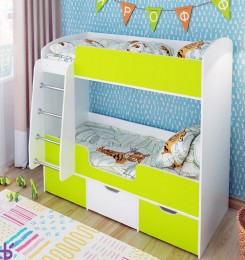 Двухъярусная кровать Двойняшка