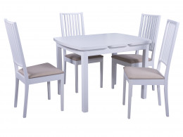 Обеденная группа для столовой и гостиной Мебвилл Орлеан + 4 стула Родос