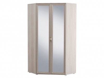 Угловой распашной шкаф  Шкаф угловой  с зеркалом Аврора 1792/02