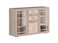 Комод-витрина Бруно 135 см