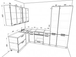 Кухня Валерия-М 3,0 метра