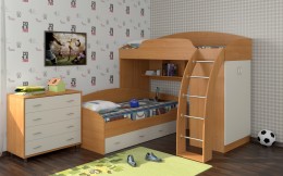 Детская комната Соня  с комодом