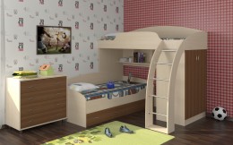 Детская комната Соня  с комодом