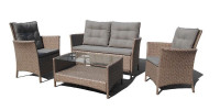 Комплект плетеной мебели из искусственного ротанга  AFM-804