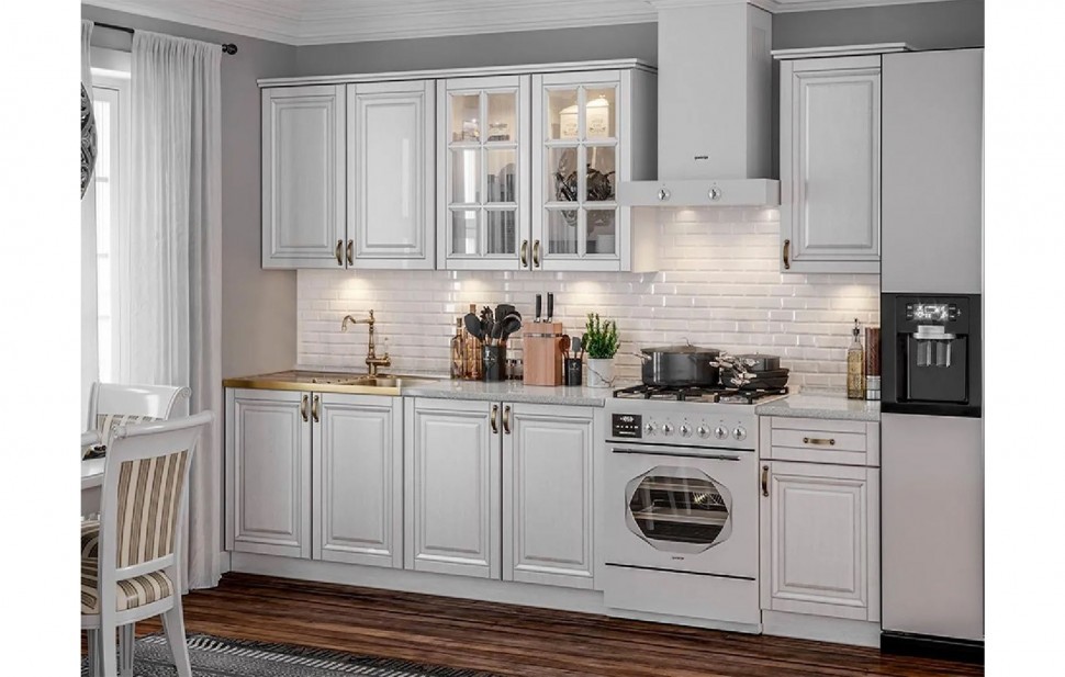 Кухня МДФ Престиж 2000/900, Компоновка № 3