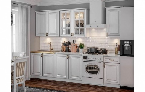 Кухня МДФ Престиж 2000/900, Компоновка № 3