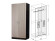 Шкаф 2х Роберта 90 см