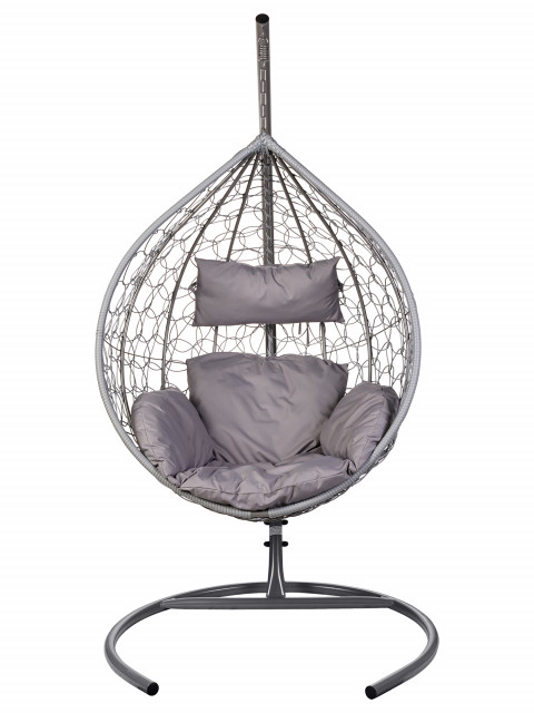 Кресло подвесное Tropica Gray   серая подушка