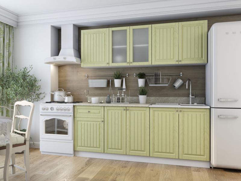 Кухонный гарнитур Эра Хозяюшка 200 см Кухонный гарнитур Эра Хозяюшка 200 см