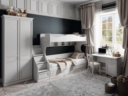 Двухъярусная кровать  Франческа ТД 312.11.01