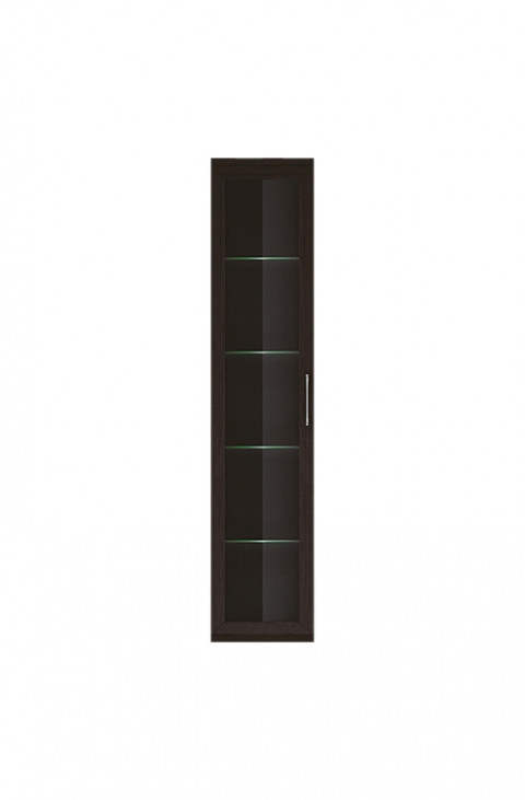 Шкаф навесной Надстройка со стеклом Парма Люкс