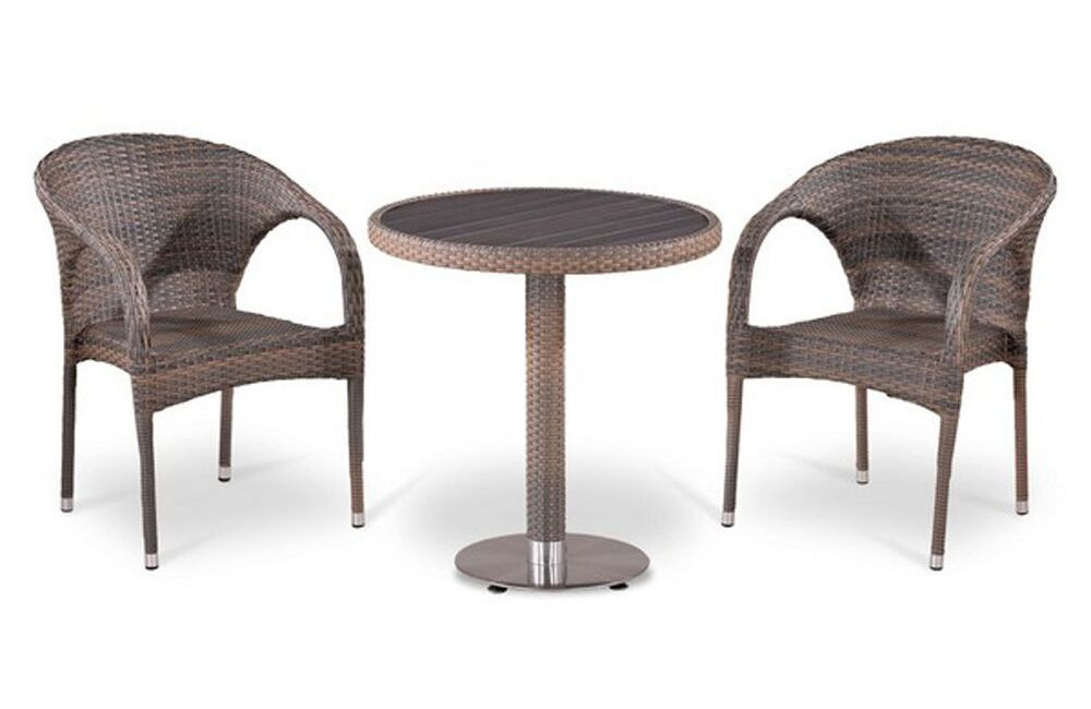 Комплект плетеной мебели из искусственного ротанга  T501DG/Y290BG-W1289 2Pcs