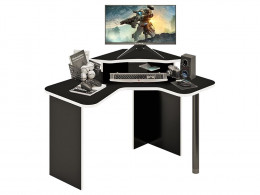 Компьютерный стол СКЛ-ИгрУгл120 БЕ+НКИЛ-