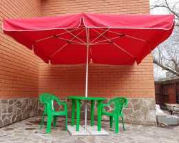 Зонт уличный  3Х3 метра