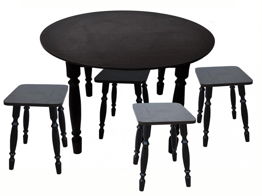 Комплект обеденный с круглым столом 