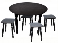 Комплект обеденный с круглым столом 