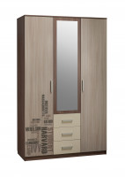 Шкаф распашной МебельСон Колледж 3-створчатый