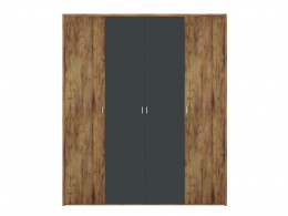 Шкаф распашной  4-х дверный Вега Бавария