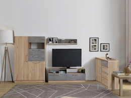 Шкаф-витрина  Лофт