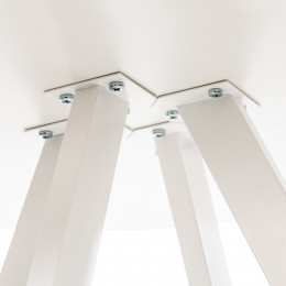 Стол Leset Франк, Белый/опоры Белые