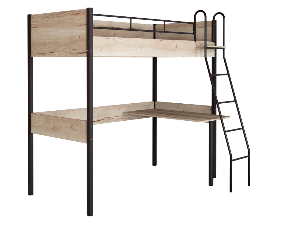 Дельта-Лофт-20.02.01 кровать чердак с рабочей поверхностью