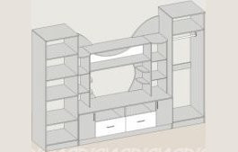 Гостиная Аллегро Вариант 5 Гостиная Аллегро Вариант 5
