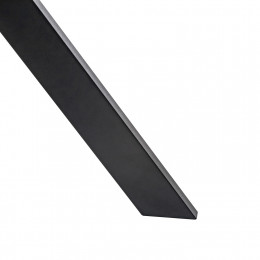 Стол раздвижной Leset Асгард, стекло Белое/опоры Черные