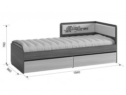 Комплект детской мебели МебельСон Колледж К1