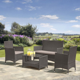 Комплект плетеной мебели из искусственного ротанга  AFM-2025B / AFM-2025G