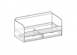 Кровать с ящиками Сенди 94 см