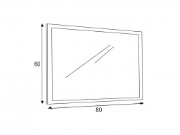 Настенное зеркало BTS Зеркало Сакура