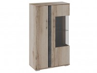 Шкаф-витрина   Брайтон ТД-329.07.27 Шкаф комбинированный с двумя дверьми