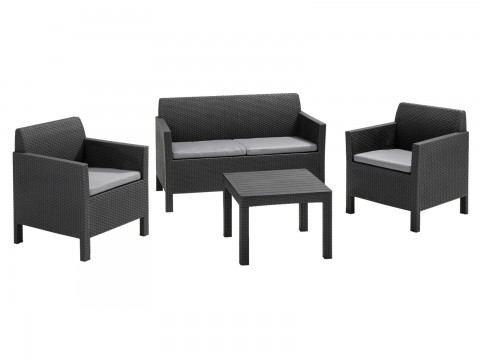 Комплект садовой мебели Keter 17202809 Комплект мебели Orlando set with small  table