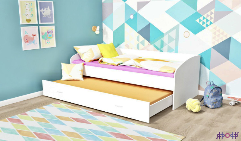 Кровать 2-х ярусная выкатная