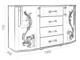 Комод BTS Грация