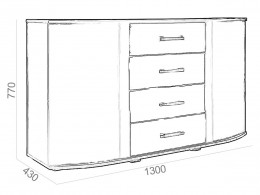 Комод BTS Грация