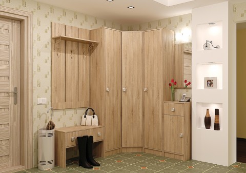 Угловая прихожая Глория 2 К1