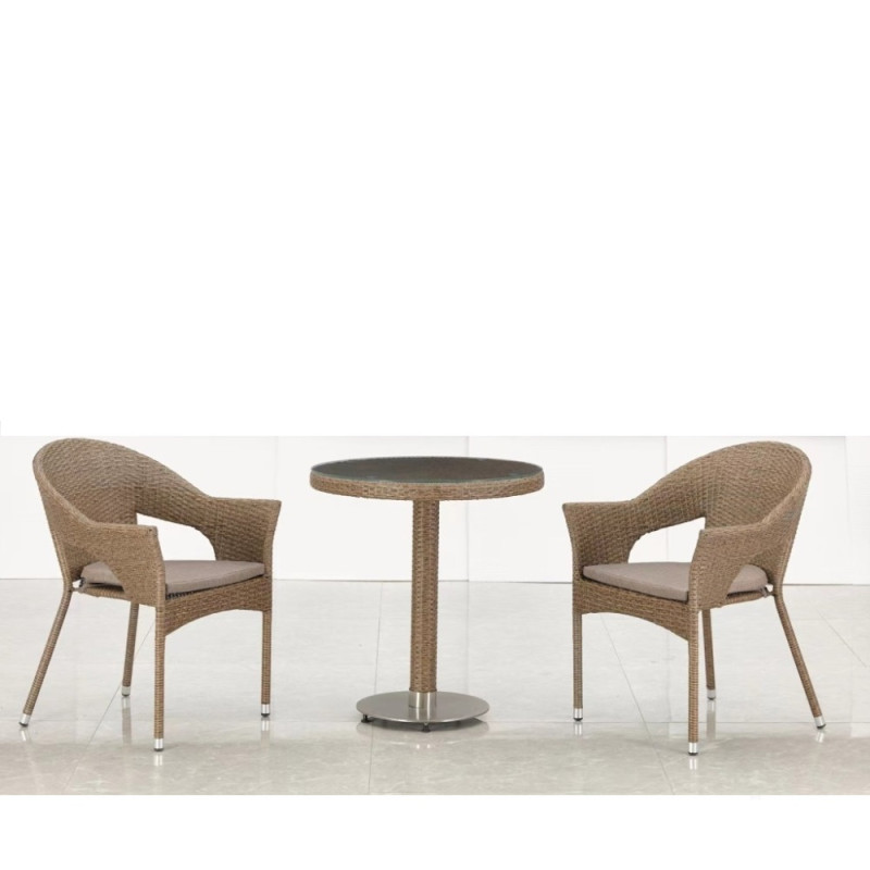 Комплект мебели T601/Y79B-W56 Light Brown (2+1) Комплект мебели T601/Y79B-W56 Light Brown (2+1)