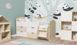 Кровать чердак  Малыш- 7