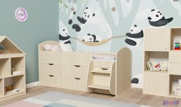 Кровать чердак  Малыш- 7