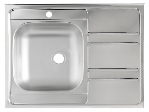 Мойка накладная Иннова IND800.600 ---6C 0L-