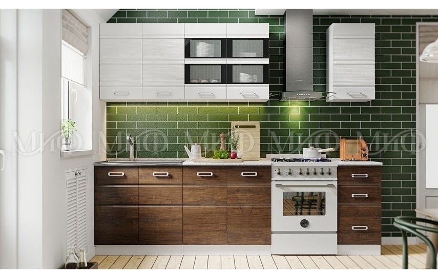 Кухня МДФ 2000 Техно-2