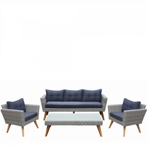 Комплект плетеной мебели AFM-605G Grey