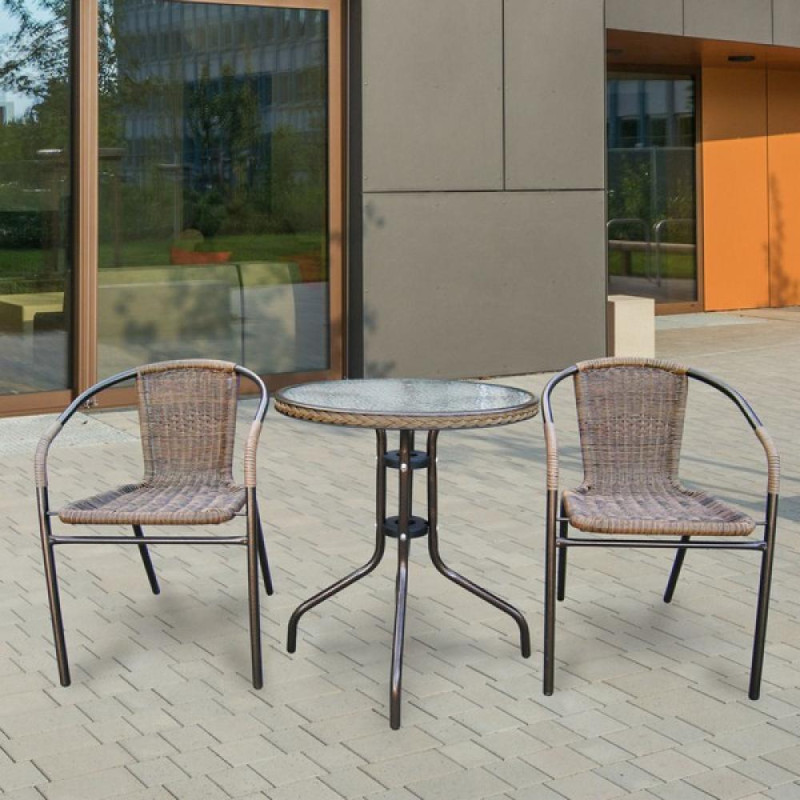 Комплект мебели Асоль-1A TLH-037AR3/060RR-D60 Cappuccino (2+1) Комплект мебели Асоль-1A TLH-037AR3/060RR-D60 Cappuccino (2+1)