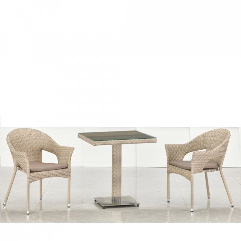 Комплект мебели T605SWT/Y79C-W85 Latte (2+1)