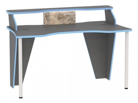 Компьютерный стол Моби Стол компьютерный Индиго 12.61