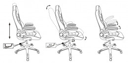 Игровое кресло Бюрократ VIKING-2