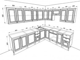 Кухня Ева 3,0 метра