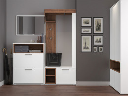 Распашной шкаф  2-х створчатый Лайт